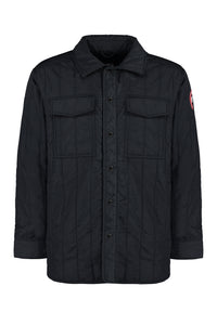 Carlyle technical fabric overshirt